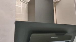 Бюджетная наклонная вытяжка HOMSAir Bell 60 Black