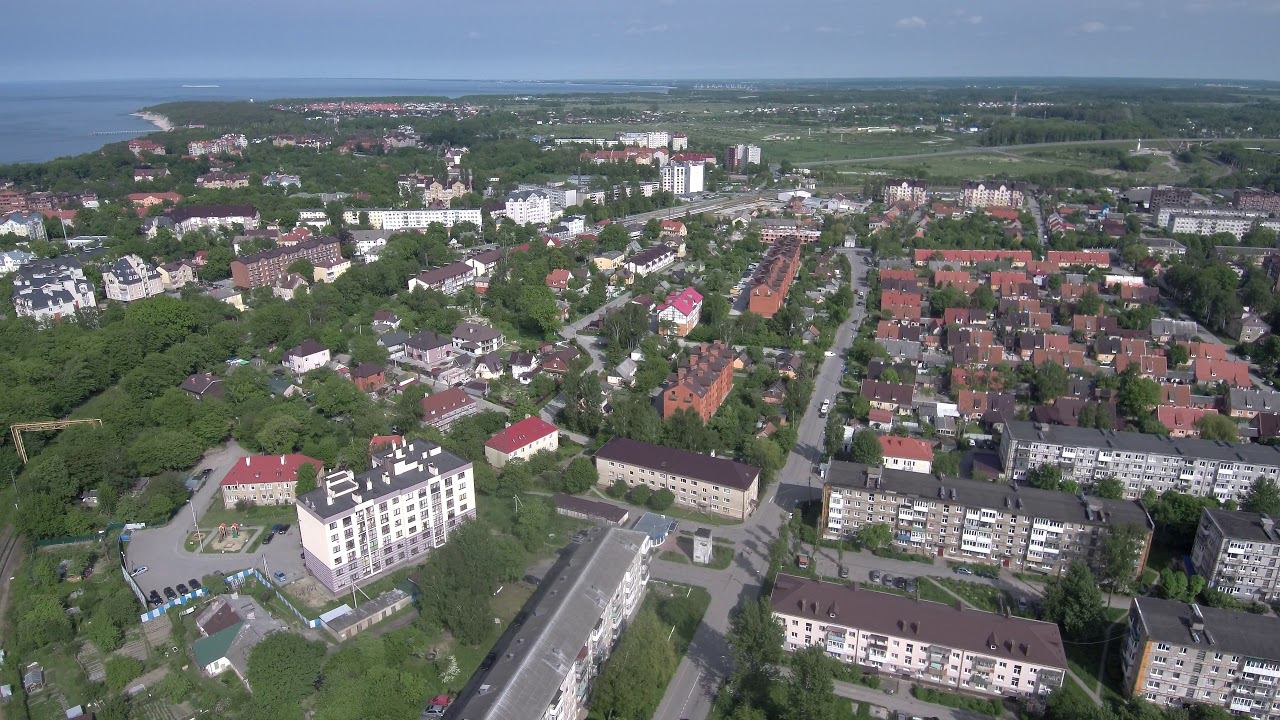 Недвижимость в Пионерском Калининградской области, ваша квартира на Балтике, обзор города смотреть онлайн