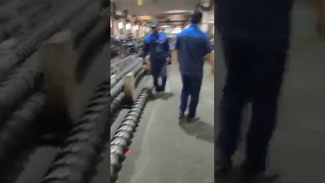 Оборудование из Китая. Шнек для экструдера. Шнековая пара.