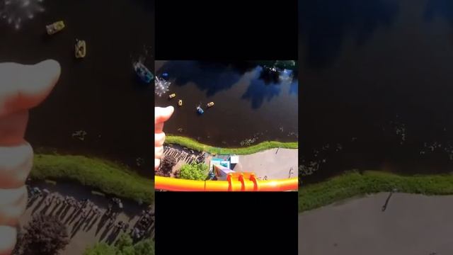 Бустер от первого лица, супер экстремальный аттракцион Диво Острова, самый страшный в СПб смотреть онлайн