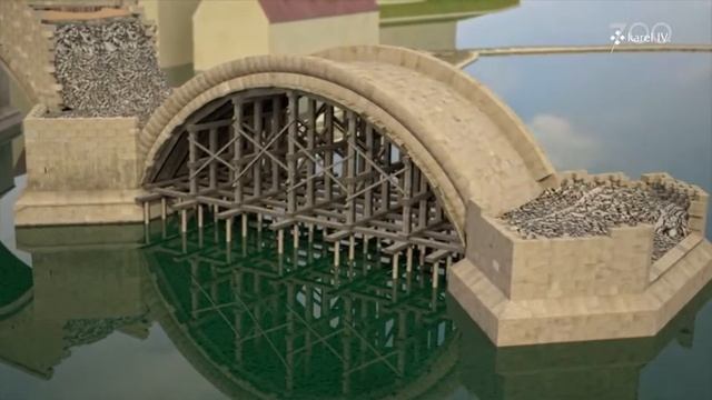 Charles Bridge - Bridge construction in Europe in the 14th century смотреть онлайн