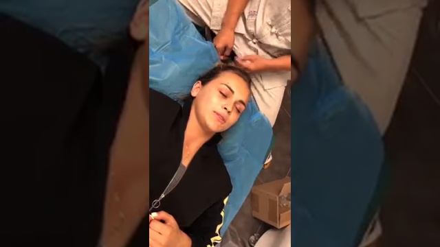 г. Яньтай. Центр здоровья BelleAllure. Необычная процедура лечения ячменя!