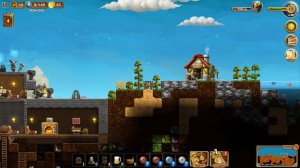 Добыли яйцо дракона, построили лифт для ГНОМОВ Craft The World 2d games