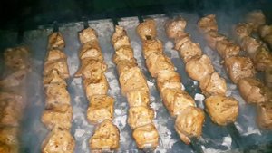 Шашлык из утиных грудок