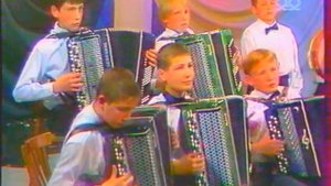 Детский образцовый ансамбль баянистов.