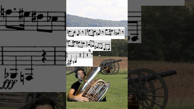 1812 Overture Pyotr Tchaikovsky Part 1 #tuba #orchestra #excerpts