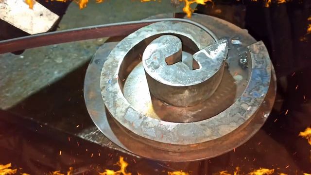 Универсальная улитка для завитков холодной ковки. смотреть онлайн