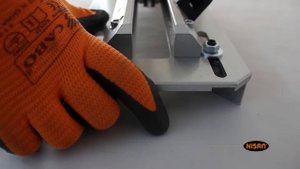 Nisan NIS03 зачистка сварочных швов по плоскости для пвх окон