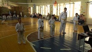 Аттестация на зелёный пояс по Таэквон-до  ГТФ (клуб "Тайфун")