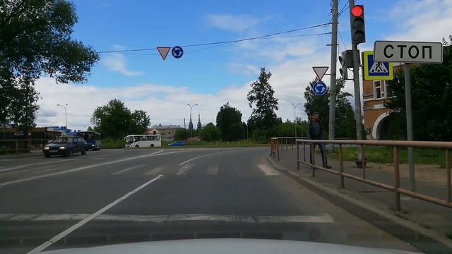 Учимся водить! Образец хорошей, спокойной езды!