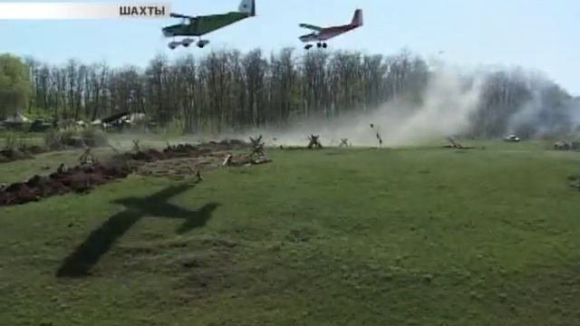 В Ростовской области прошла реконструкция освобождения города Шахты