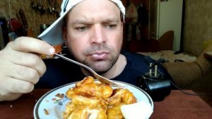 МУКБАНГ ПЕЛЬМЕНИ с сыром / MUKBANG DUMPLINGS with cheese