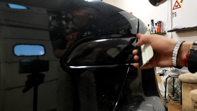 Тонирование фар своими руками. Оклейка фар пленкой. Обучение. смотреть онлайн