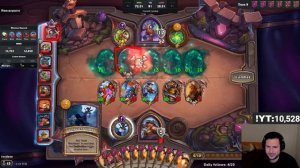 8 RYLAK Triggers on just TURN 5! | Hearthstone Battlegrounds