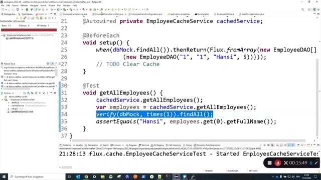 Bessere Datenbank Performance mit Spring Cache und Redis смотреть онлайн
