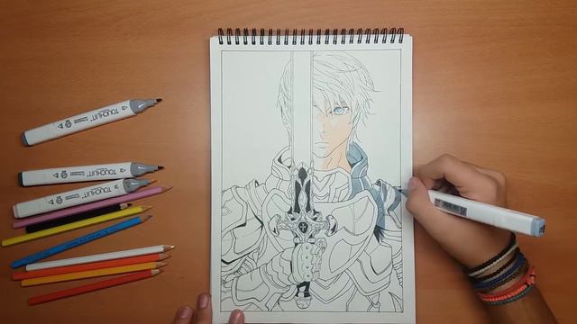 Drawing Eishi Tsukasa -Shokugeki no Souma