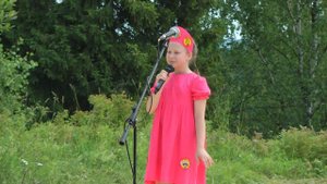 Полина Шмелёва  -  д.Зайцевы  - песня  "Ай, чу чу"