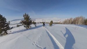 Катание на горных лыжах на Горнолыжном комплексе "Давегор".