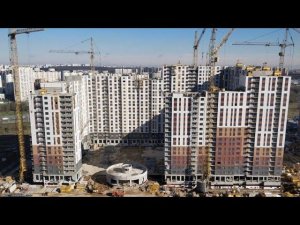 Стройка. 3 месяца за 30 секунд. Ход строительства. Южная Битца
