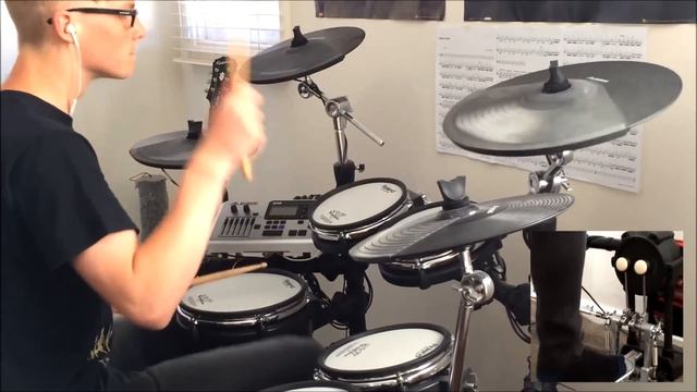 Amity Affliction - Open Letter - Drum Cover - Alesis DM10 - HD смотреть онлайн
