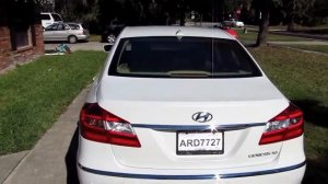 Very First White 2012 Hyundai Genesis 5.0 V8