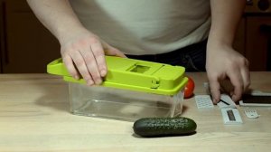 Многофункциональная кухонная овощерезка - тёрка с контейнером