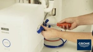 GROHE Blue - установка смесителя для кухни с фильтром для воды
