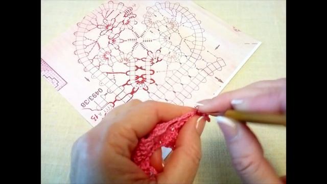Салфетка. 3 часть . Брюггское кружево.