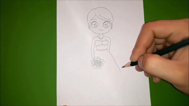 Как нарисовать НЕВЕСТУ? Рисунки для срисовки