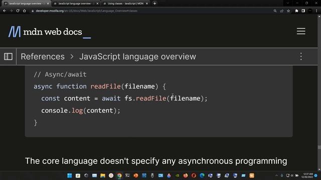 JavaScript - Asynchronous Programming.