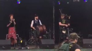 Алба Го Брах | Шотландская музыка волынка, шотландская музыка барабаны, день города Днепр 14.09.201