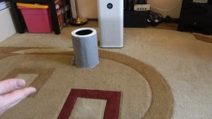 Xiaomi Air Purifier 2S + Electrostatic cotton air filter - после года использования.