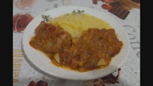 Чахохбили с шампиньонами