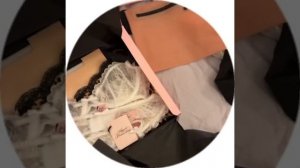 Девушка Скалли Милано показывает своё нижнее бельё и обзор покупок на 8 марта !!!