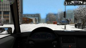 # покатушки№1 в игре city car driving на БОЧКЕ