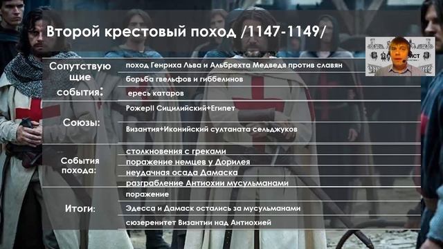 Крестовые походы Ч.4. Второй Крестовый поход