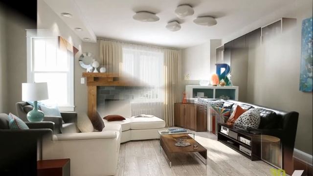 Стена с Телевизором в Гостиной - 2018 / Wall with TV in the Living Room смотреть онлайн