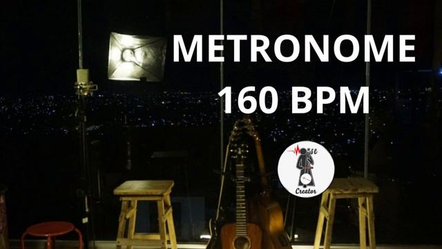 METRONOME 160 BPM 4/4 смотреть онлайн