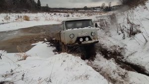 Уаз с мотором от мерса ом617