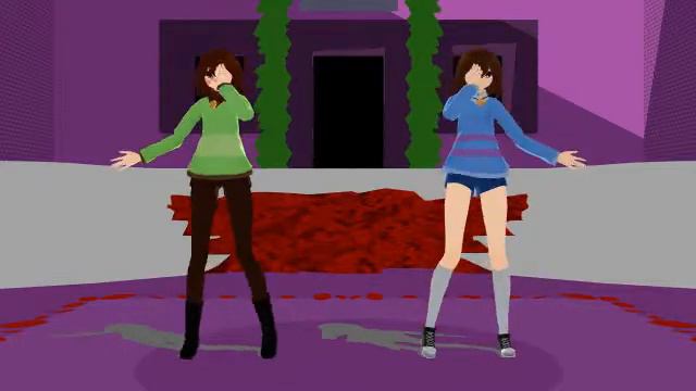 (MMD) hottu dogu chara and frisk смотреть онлайн