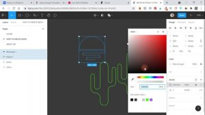 #21 Как создавать неоновые эффекты в Фигме. How to create neon effects in Figma.