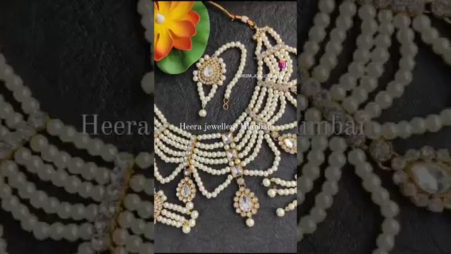 Export quality wholesale imitation jewellery, American diamond jewellery by Heera Jewellers Mumbai