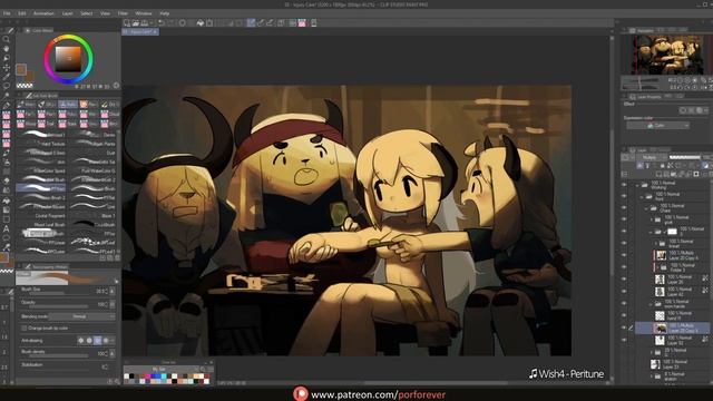 Painting Process - Abrasions смотреть онлайн