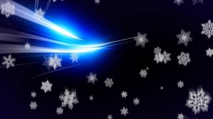 Футаж Снежинки новогодние сказочные