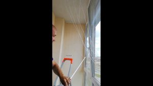 Установка потолочной сушилки для белья Европремиум