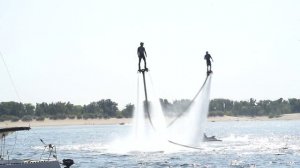 Fly-boarder's на Волге