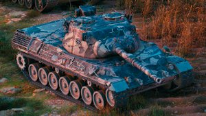Леопард 1 - СКИНУЛ УНИЧТОЖЕННЫЙ ТАНК НА ПРОТИВНИКОВ - 8 Кил 11К Дамаг