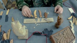 набор для резьбы по дереву.