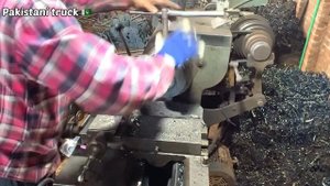 How Truck Axle Are Made From Old Cargo ships anchors chains Manufacturing process of axle in factor