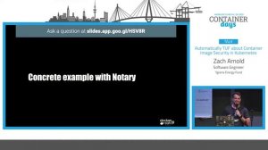 Automatically TUF about Container Image Security in Kubernetes - Zach Arnold
